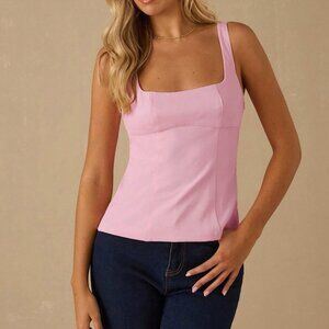 Pink Chic Women's Velvet Camisole